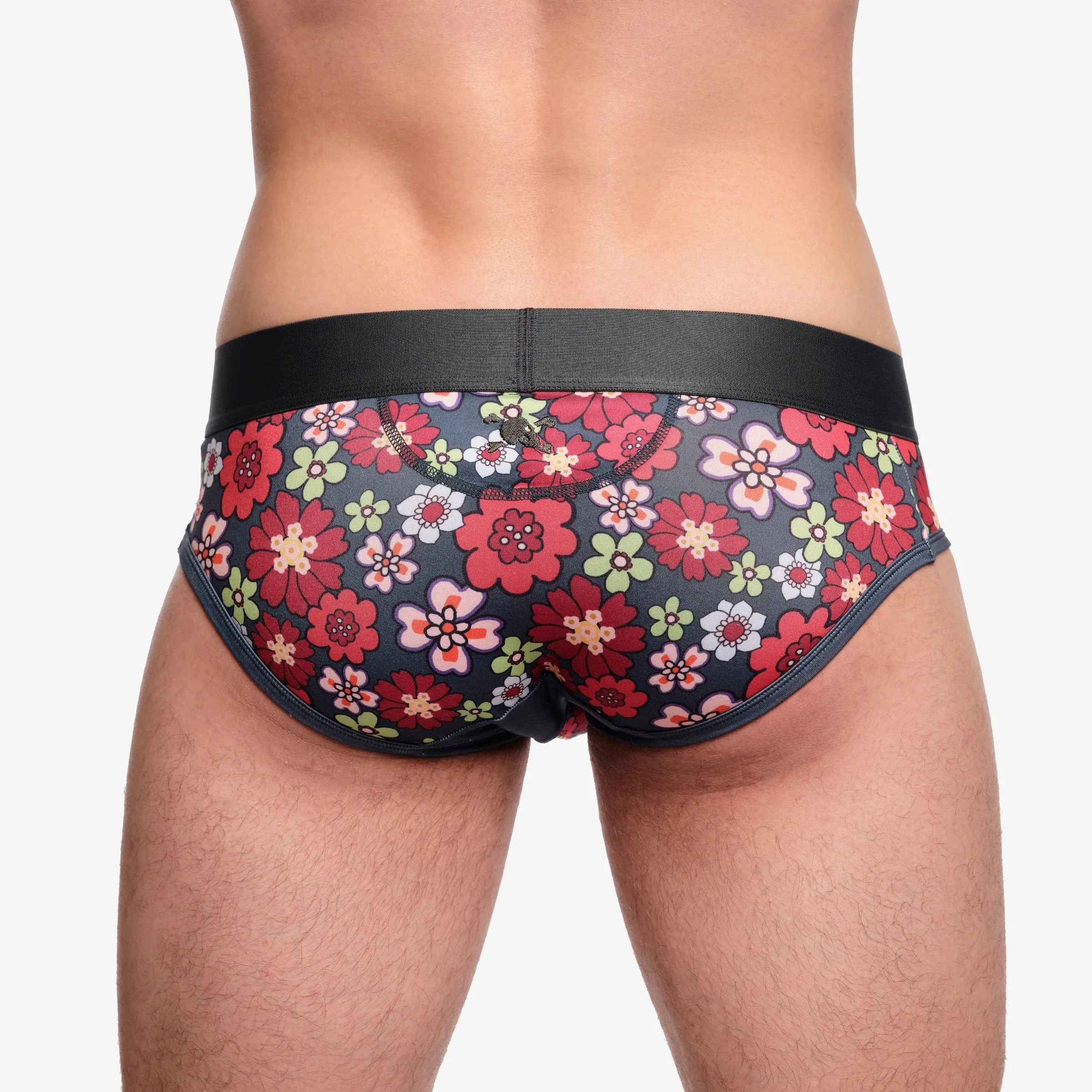 Retro Floral Brief