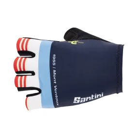 Santini TDF Le Maillot Jaune Mount Ventoux Gloves - Blue