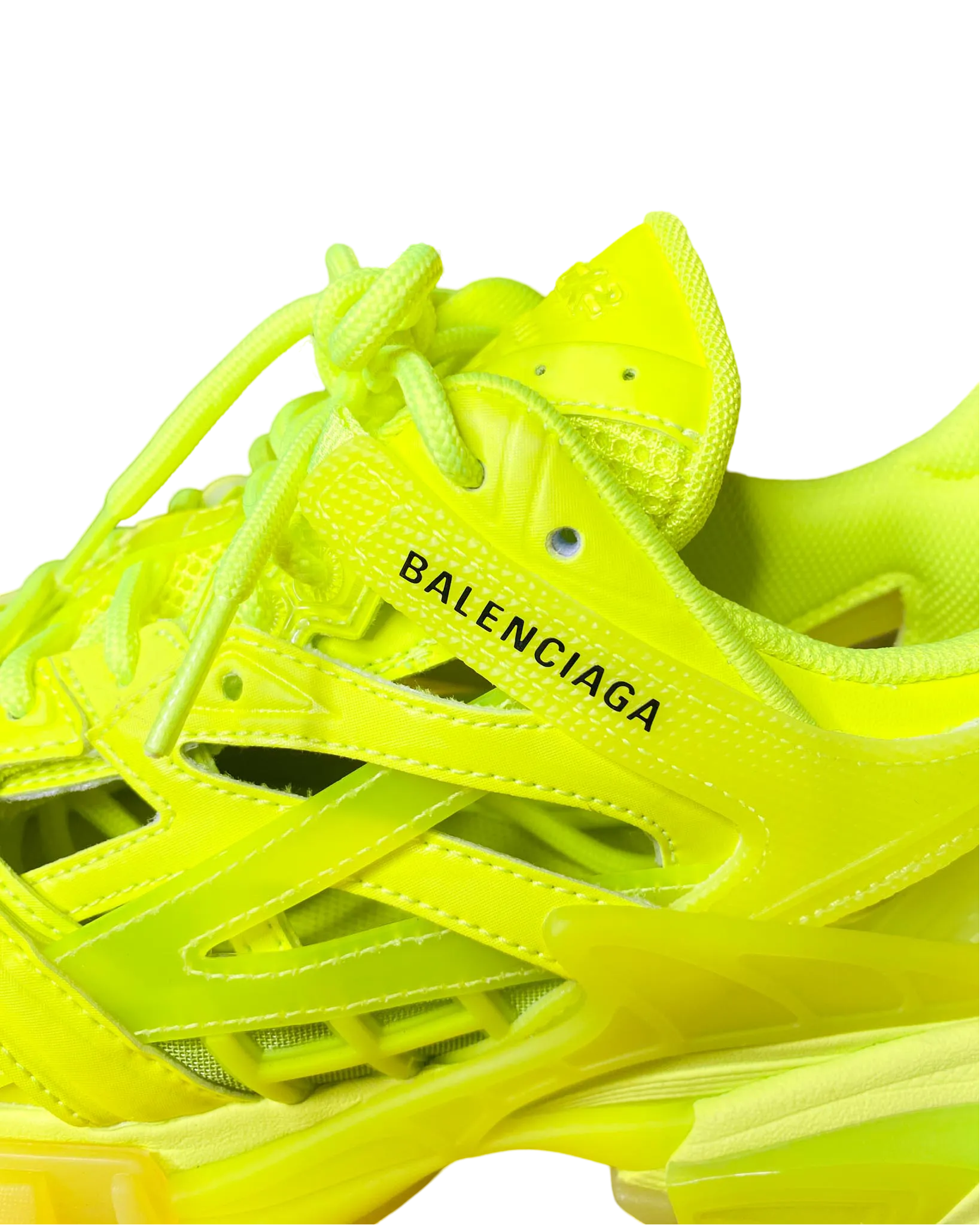 Size 39 - Balenciaga Track 2 Fluro Yellow Sneakers