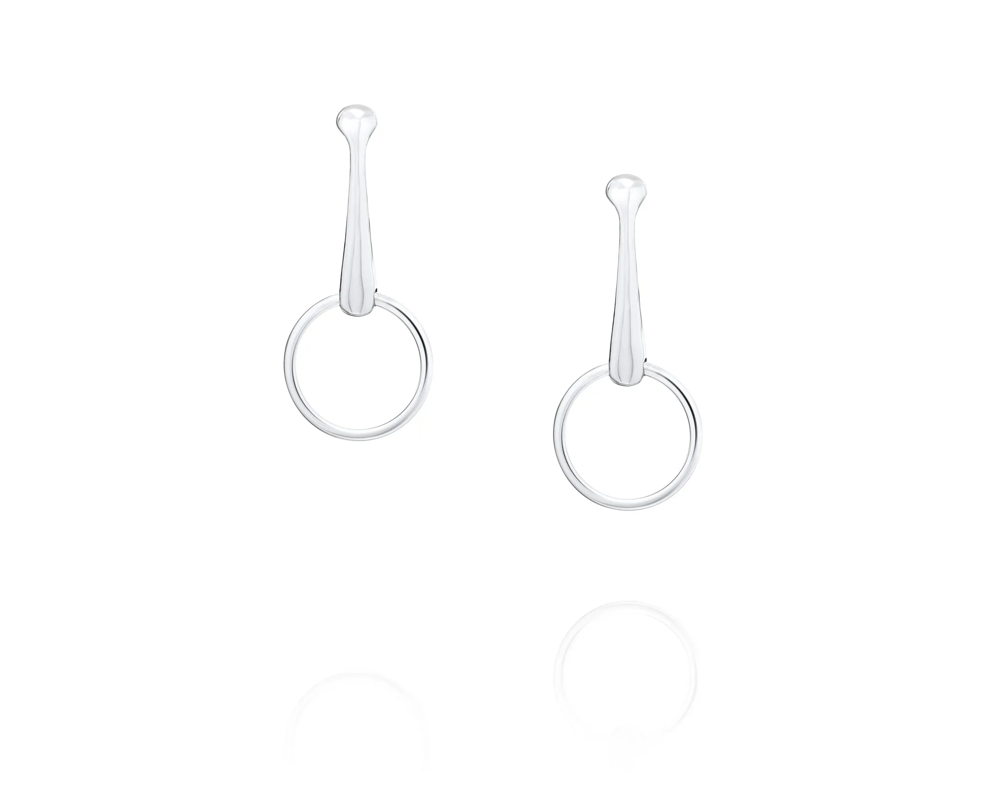 Snaffle Bit Statement Earrings