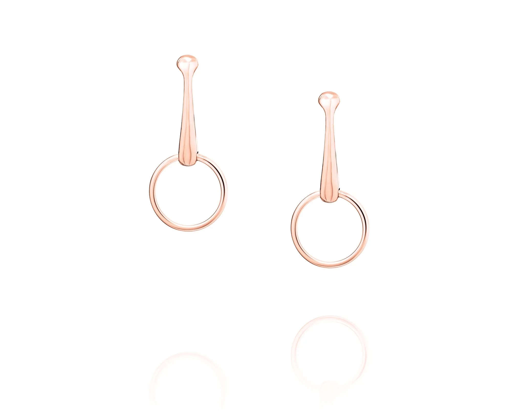 Snaffle Bit Statement Earrings