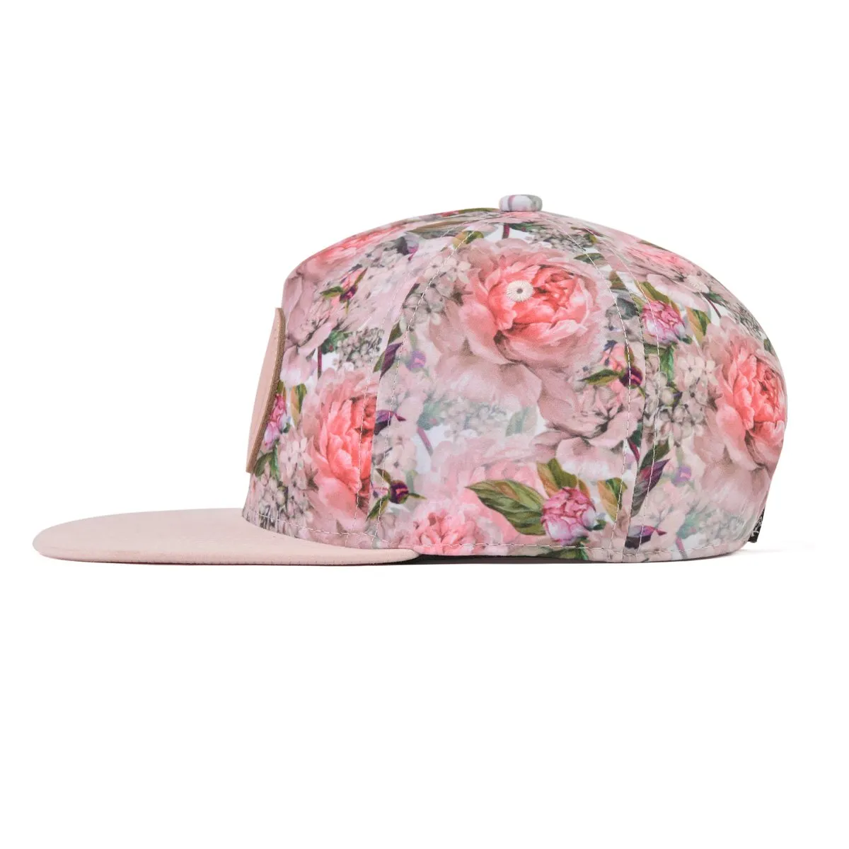 Snapback Hat - Floral Pink (Kids-Adults)