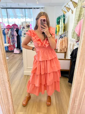 Spring Fling Ruffle Dress