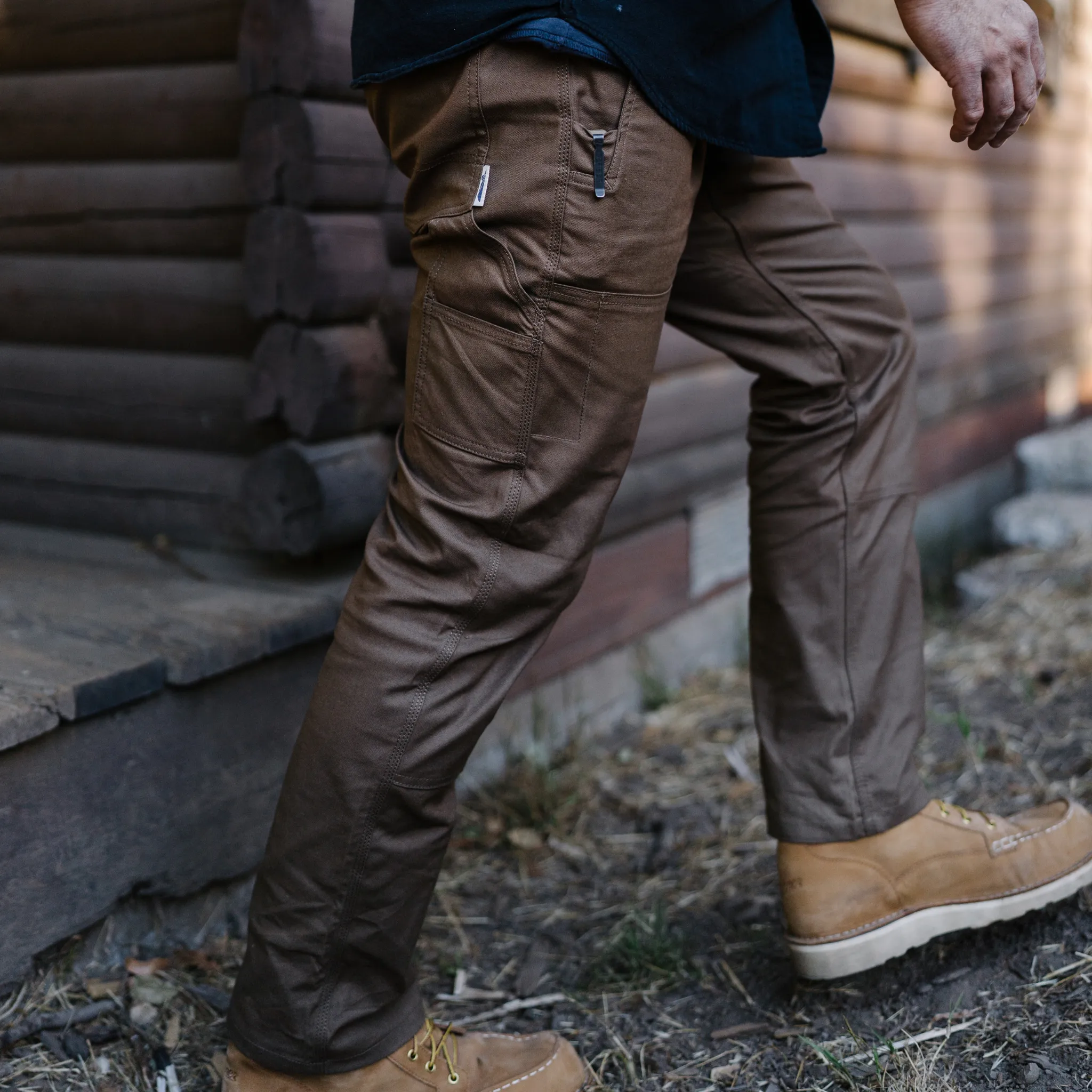 Stretch Cast Iron Utility Pant