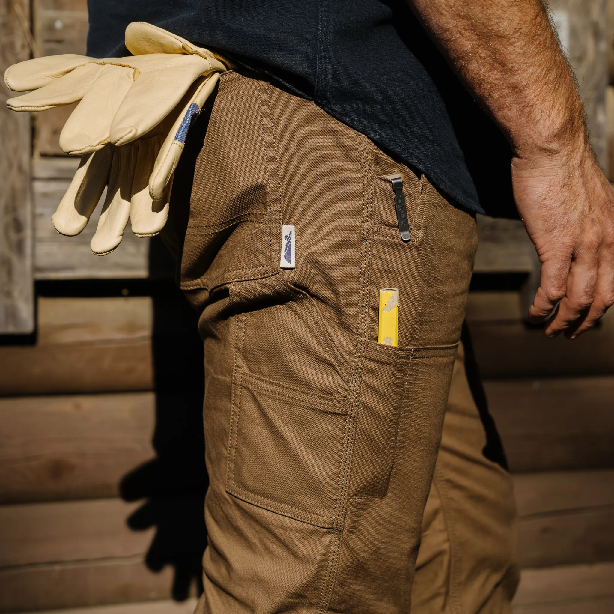 Stretch Cast Iron Utility Pant