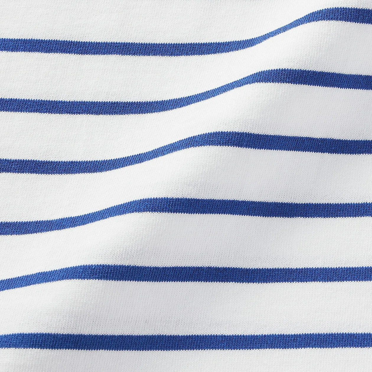 Striped Boatneck Short Sleeve T-Shirt