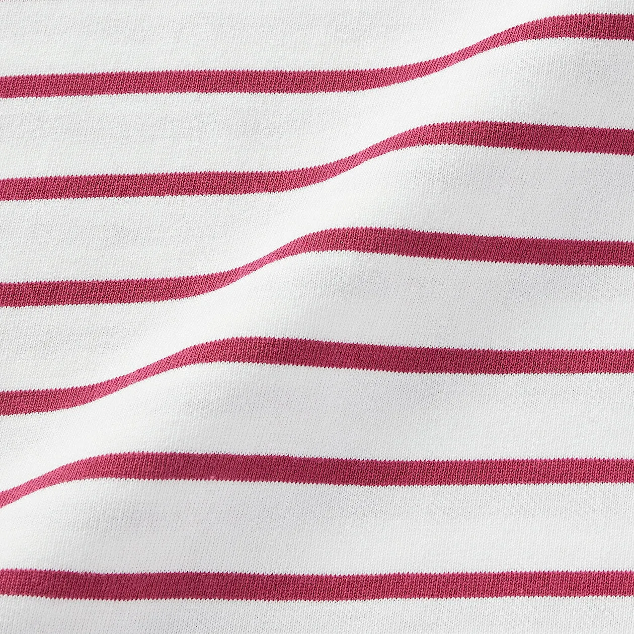 Striped Boatneck Short Sleeve T-Shirt