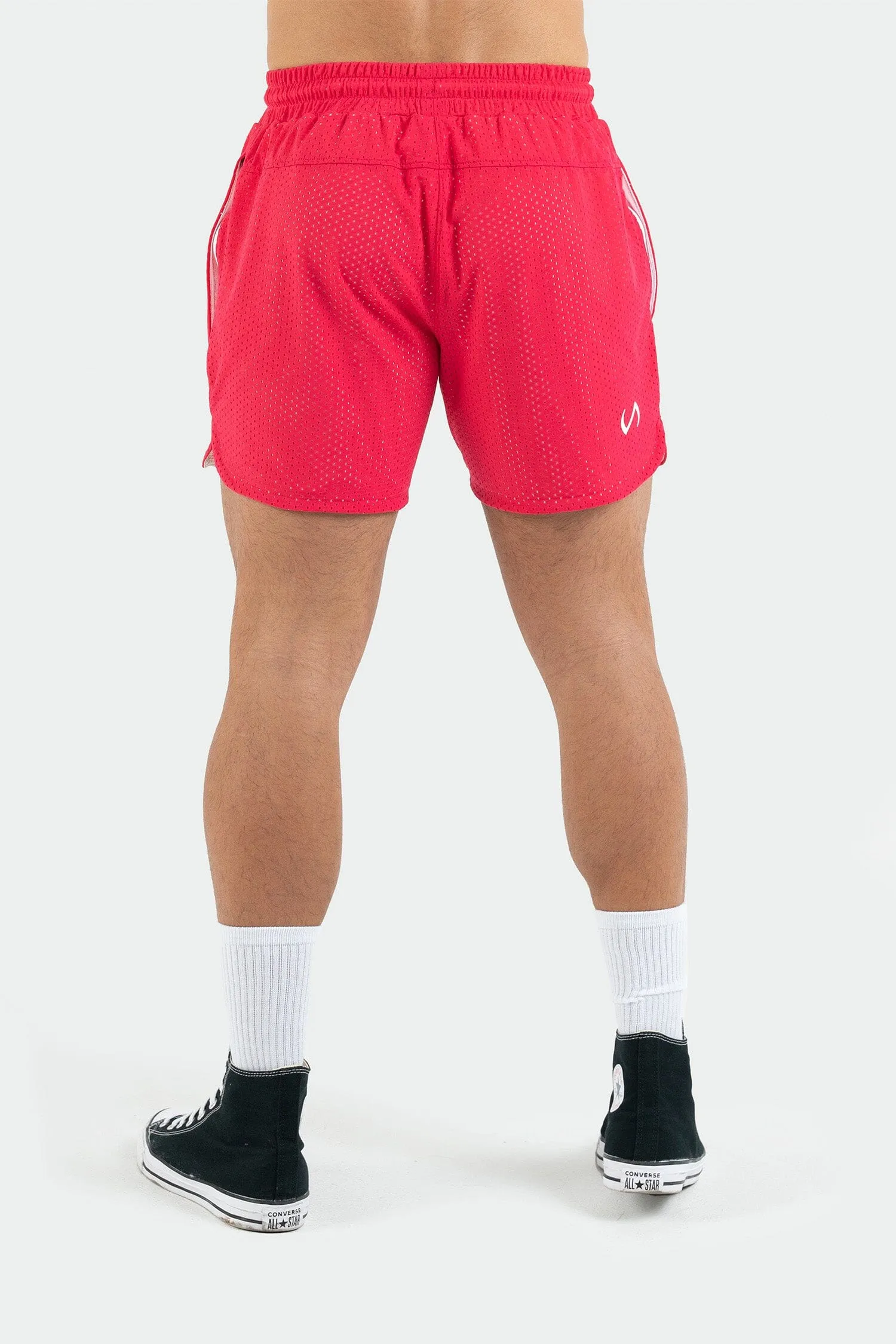 TLF Script Mesh 5 Inch Shorts