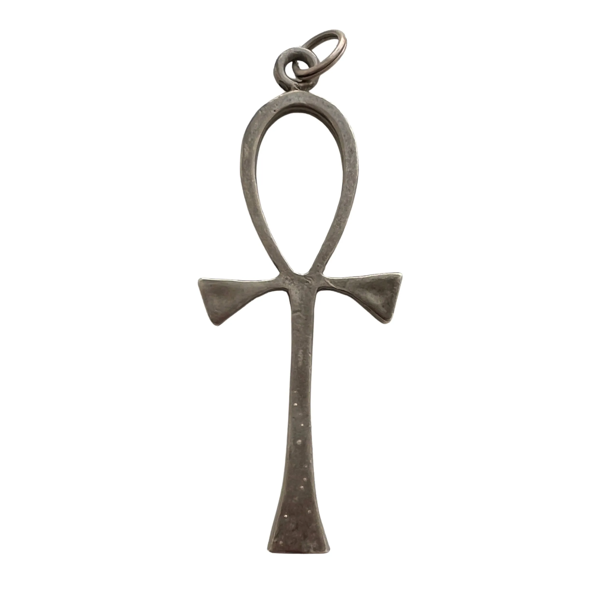 V I N T A G E // key to life / Egyptian sterling silver Ankh / an oversized pendant