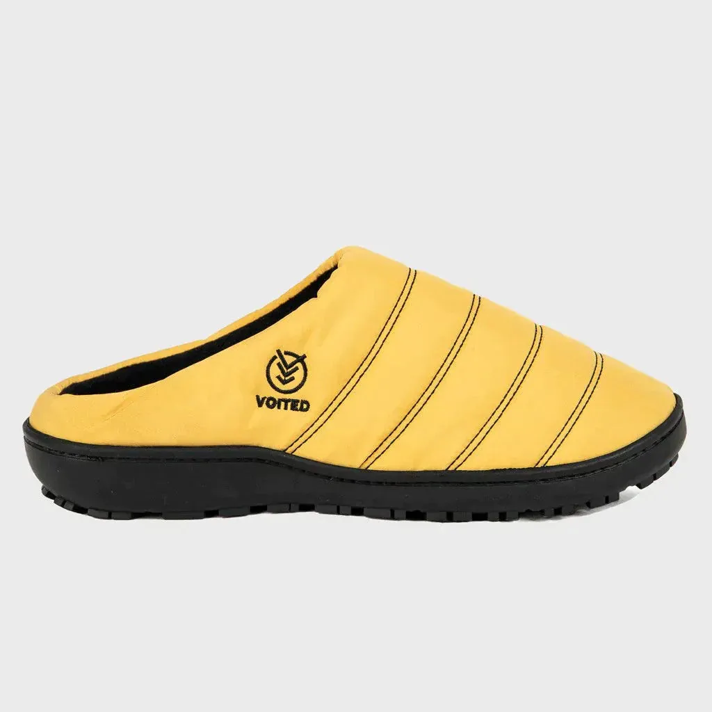 VOITED Soul Slipper - Lightweight, Indoor/Outdoor Camping Slippers - Sun Yellow