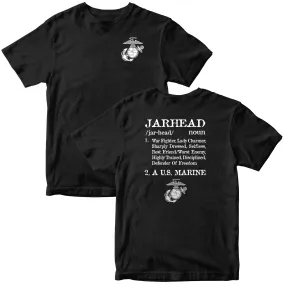 White Jarhead 2-Sided Tee