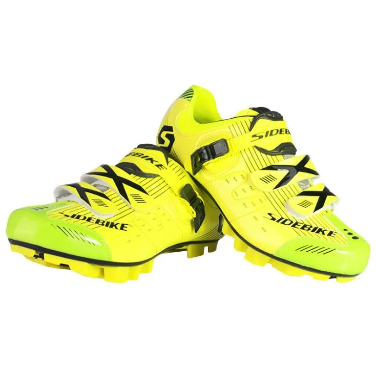 Yellow Ultra-light Racing MBT Cycling Shoes